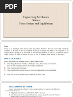 Force System and Equilibrium