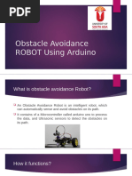 Obstacle Avoidance ROBOT Using Arduino