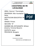 Informe de El Ecosistema en Mi Localidad