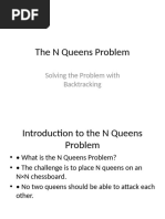 N Queens Problem Presentation Updated