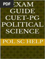 Factsheet Exam Guide Cuet-Pg Political SC - Pol SC Help