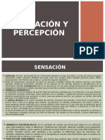 Sensación y Percepción