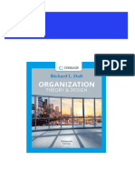 Full download Organization theory and design 13th Edition Daft pdf docx