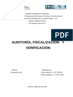 Auditoría y Fiscalización