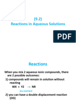 (9.2) Reactions in Aqueous Solutions.pptx