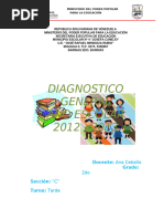 Diagnostico de 5 ° C