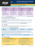 Fair Work Information Statement - August 2024