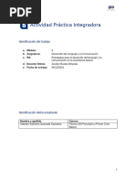 Api4 Desarrollo Del Lenguaje y La Cominicacion