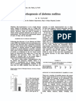 Pa Tho Genesis of Diabetes Mellitus