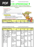 1° Grado Unidad de Aprendizaje 8 Noviembre 2024