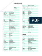 Toon Boom Harmony 20 Shortcuts