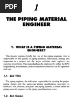 The Piping Material Engineer