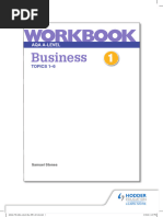 AQA A Level Business Workbook 1