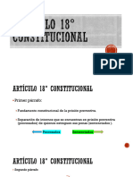 Artículo 18 Constitucional