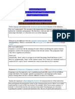 EXAM 2022 Cognitive Science Linguistics