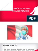 Organizacion Del Sistema de Salud Peruano