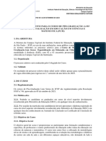 EDITAL 66-2024 PROCESSO SELETIVO PARA NOVOS ALUNOS PCM