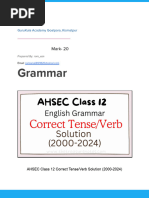 Grammar Class 12 