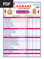 Sabari Crackers 2024