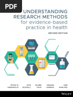 Understanding Research Methods For Evidence-Based Practice in Health-Wiley (2017)