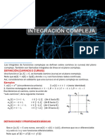 Integración Compleja