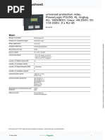 Schneider Electric - PowerLogic-P3-Protection-Relays - REL52008