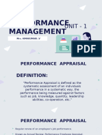 Performance Management UNIT 1