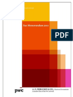 Tax Memorandum 2011final