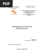 Tendencias Actuales de La Epidemiologia Modulo II