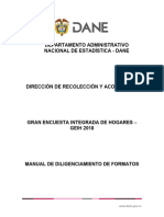 Manual de Diligenciamiento de Formatos