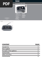 Tronic TLG 500 B1 Elemtöltő