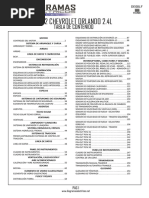 Diagrama Electrico CHEVROLET ORLANDO 2012 2.4L FREE