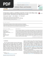 Radiation Physics and Chemistry: Vishwanath P. Singh, M.E. Medhat, S.P. Shirmardi