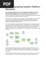 The CoOperating System Platform Elements