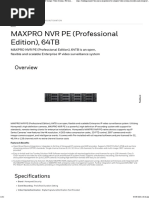 MAXPRO® NVR PE - PC-based Recorders - Video Recorders & Storage - Video Systems - PC-based Recorders - Honeywell Building Solutions