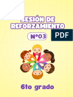 Sesión de Reforzamiento N°3 - 6to Grado