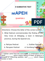 Q2-W3-W4-MAPEH 4-2nd SUMMATIVE