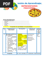 2° Sesión Día 2 Mat Representamos Fracciones