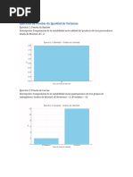 Ejercicios Pruebas Igualdad Varianzas