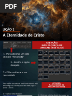 L1 - A Eternidade de Cristo