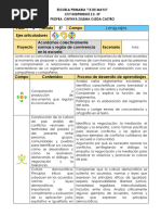 Planeacion Del 30 de Sept. Al 4 de Oct, Proyecto Aula