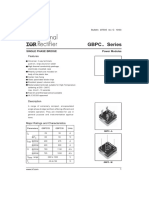 GBPC.. Series: Single Phase Bridge Power Modules