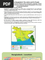 Geographical Features and Their Influence, Ethnic Composition, Language