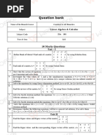 LAC Final Importent Questions