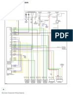 ELECTRONIC SUSPENSION - Mercedes-Benz S350 1995 - SYSTEM WIRING DIAGRAMS