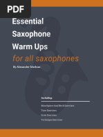 SMDlusauTTiqGbnqxBm3 Essential Saxophone Warm Ups