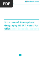 4 Structure of Atmosphere Geography Ncert Notes For Upsc 261973a9