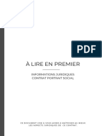 01 A LIRE EN PREMIER Infos Juridiques Contrat Portrait Social