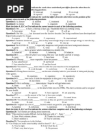 Unit 1 Test