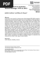 Jellison Draper 2014 Music Research in Inclusive School Settings 1975 To 2013